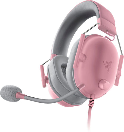 Razer BLACKSHARK V2 X QUARTZ - PINK - Gaming Headset - 7.1 - PC/PS4/PS5