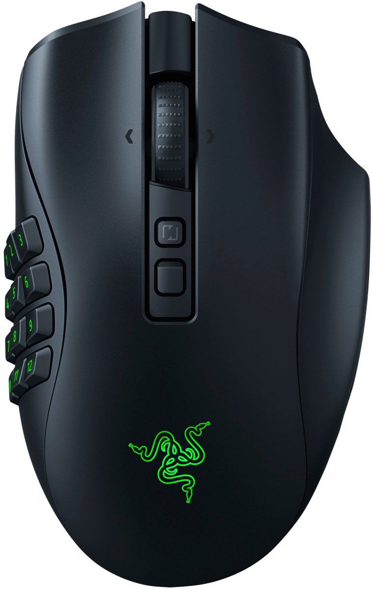 Razer NAGA V2 Pro - Wireless Modular MMO Gaming Mouse- 30K DPI Optical Sensor - 300Hr Battery