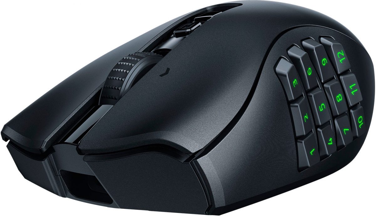 Razer NAGA V2 Pro - Wireless Modular MMO Gaming Mouse- 30K DPI Optical Sensor - 300Hr Battery