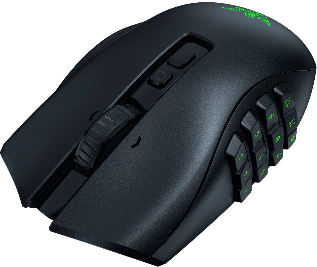 Razer NAGA V2 Pro - Wireless Modular MMO Gaming Mouse- 30K DPI Optical Sensor - 300Hr Battery