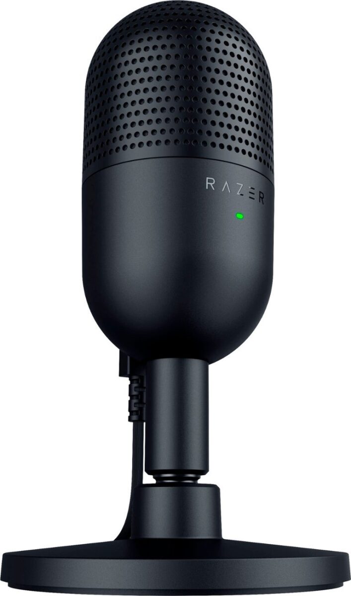 Razer SEIREN V3 MINI BLACK - USB Condenser Microphone -  Build-in Shock Absorb - Mute Button