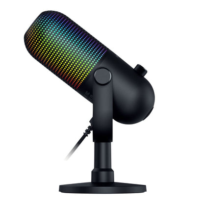 Razer SEIREN V3 CHROMA - RGB USB Condenser Microphone - Gain Limiter - Build-in Shock Absorb