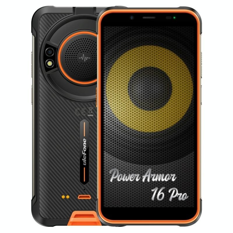 ULEFONE POWER ARMOR 16 PRO 4GB 64GB ORANGE 4G NFC