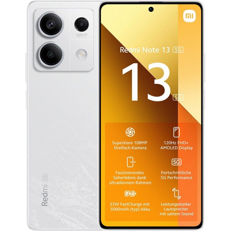 XIAOMI REDMI NOTE 13 8GB 256GB ARTIC WHITE 5G