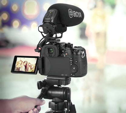 BOYA BY-BM3031 Super-cardioid Shotgun On-Camera Microphone for Cameras and Video