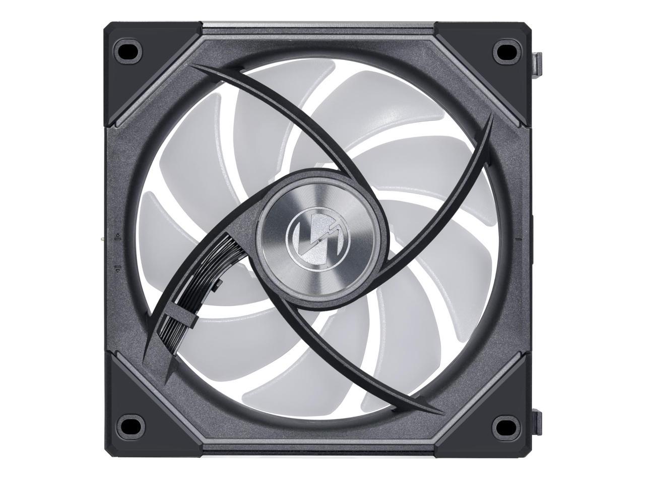 Lian Li UNI FAN INFINITY SL-INF 120 Reverse Blade Black - aRGB PWM Case Fan (1pcs) no controller