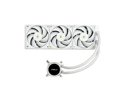 Lian Li Galahad II Trinity Performance 360 White - AIO GPU Liquid Cooler with Performance Fans