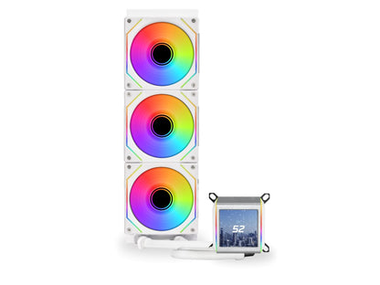 Lian Li Galahad II LCD 360 SL-Inf White - AIO GPU Liquid Cooler  with ARGB INFINITY Fans