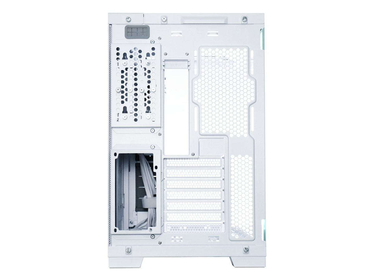 Lian Li O11D EVO RGB White - White EATX(under 280mm)/ATX Columnless Tower PC Case