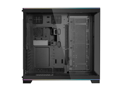 Lian Li O11D EVO RGB Black - Black EATX(under 280mm)/ATX Columnless Tower PC Case