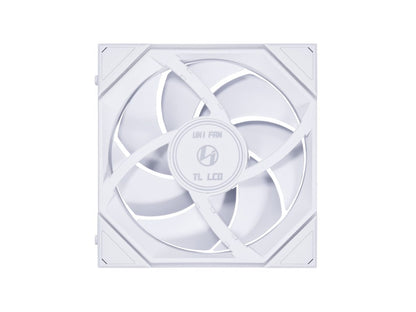 Lian Li UNIFAN TL LCD 140 -1PCS White - Case Fan