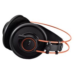 AKG K712 PRO Professional Studio Wired Over-ear Headphones with Detachable cable, Black/ Copper EU 2458X00140