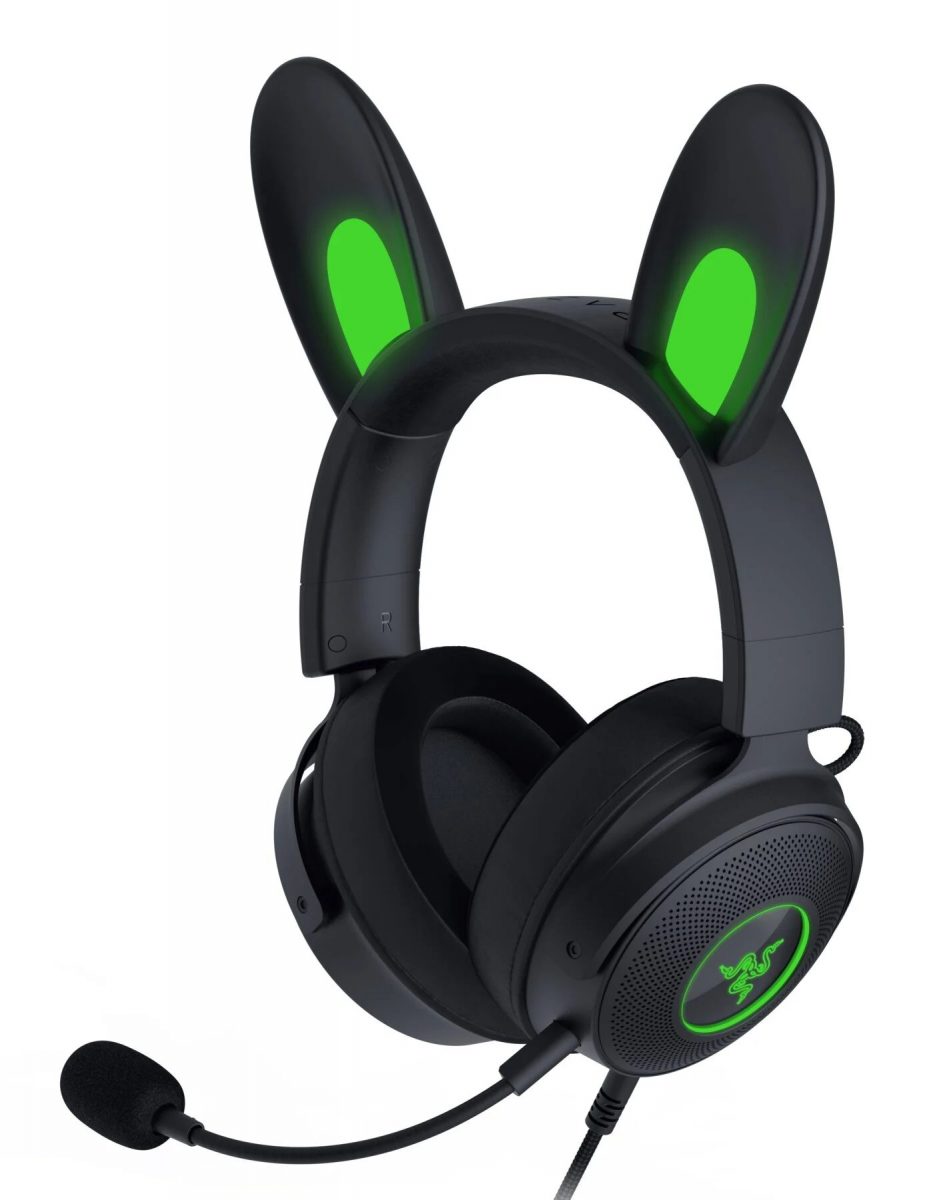 Razer KRAKEN KITTY V2 PRO - Black - RGB - USB 7.1 Gaming Headset - Kitty, Bear, Bunny Ears