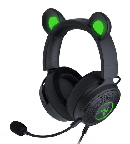 Razer KRAKEN KITTY V2 PRO - Black - RGB - USB 7.1 Gaming Headset - Kitty, Bear, Bunny Ears