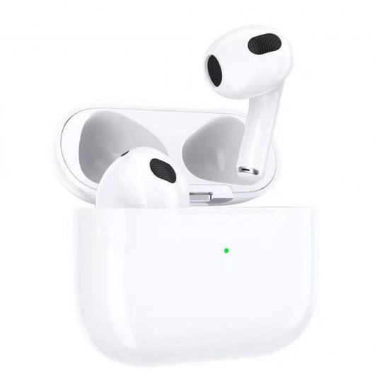 Sunpin Air Pods 4 In-ear Bluetooth Handsfree Ακουστικά με Θήκη Φόρτισης Λευκά