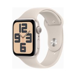 Apple Watch SE2 (2023) V2 Gps 44mm Starlight Aluminium Case με Sport Band S/M Starlight EU