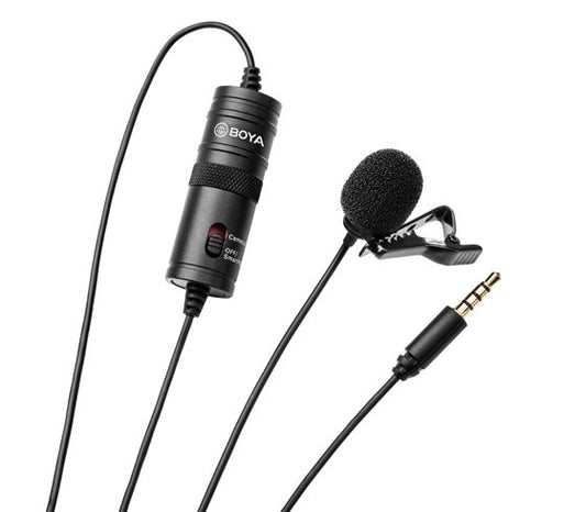 BOYA BY-M1 wired mic Universal Lavalier Microphone