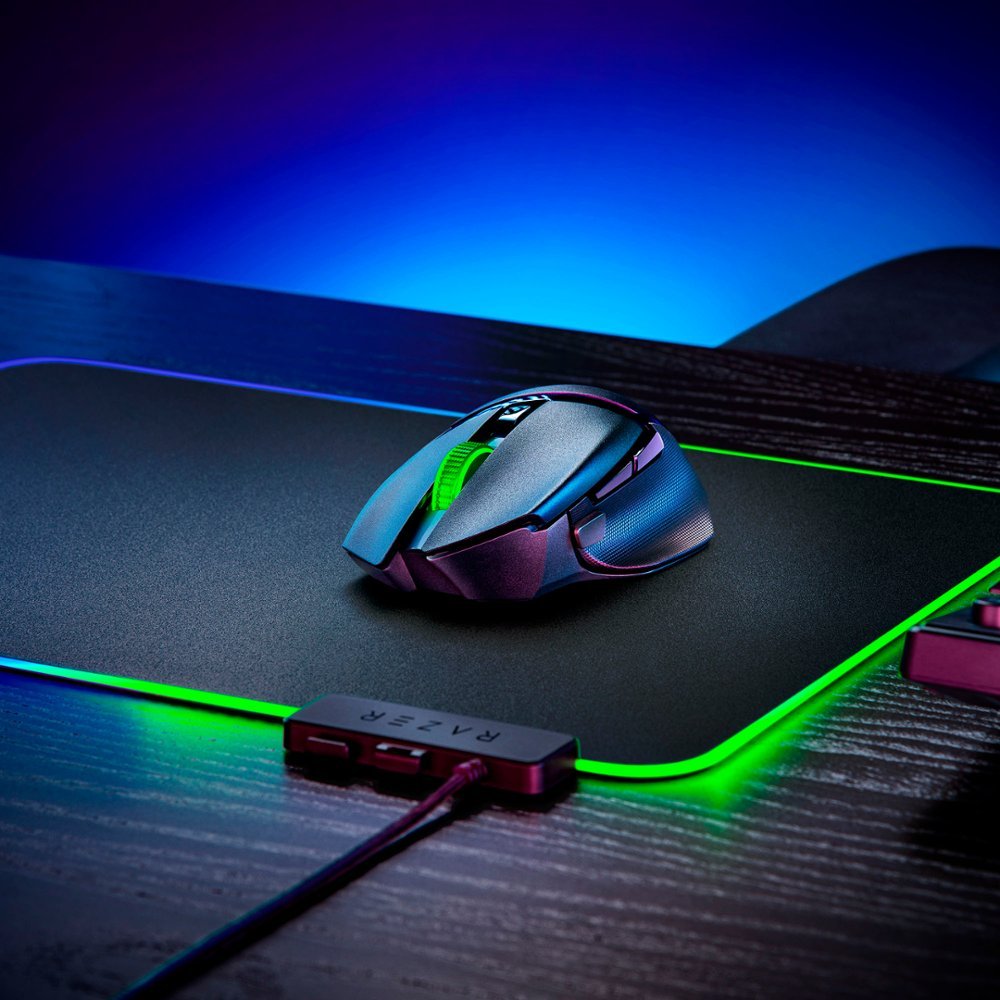 Razer BASILISK V3 X HYPERSPEED - Wireless Gaming Mouse - 265h Battery - RGB - 18K DPI