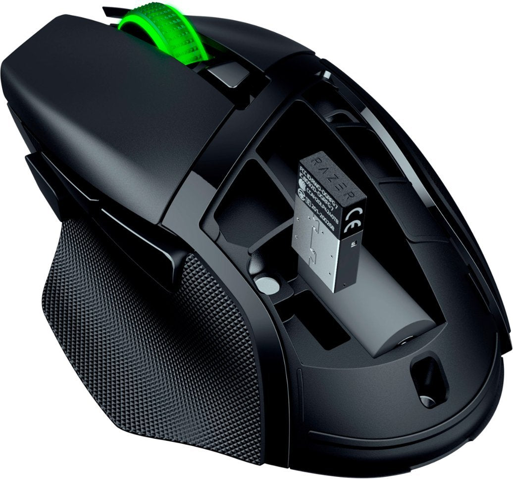 Razer BASILISK V3 X HYPERSPEED - Wireless Gaming Mouse - 265h Battery - RGB - 18K DPI