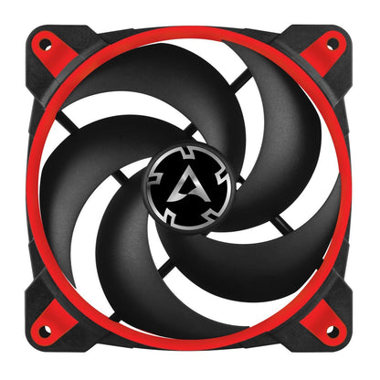 Arctic BIONIX P120 (RED) - Pressure-optimised 120 mm Gaming Fan with PWM PST