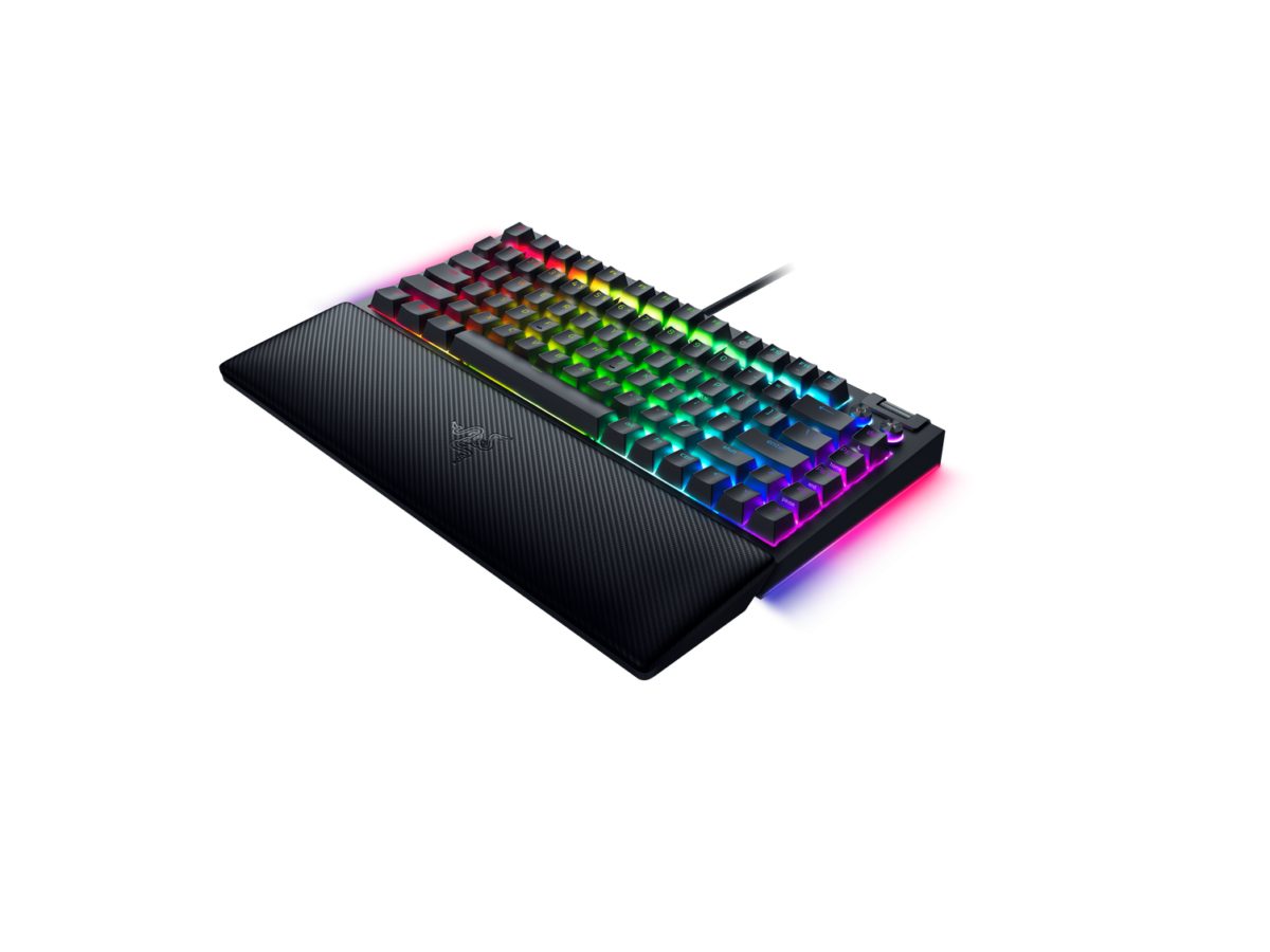 Razer BLACKWIDOW V4 75% - Mechanical RGB Gaming Keyboard - Hot-Swappable - Orange Tactile Switches