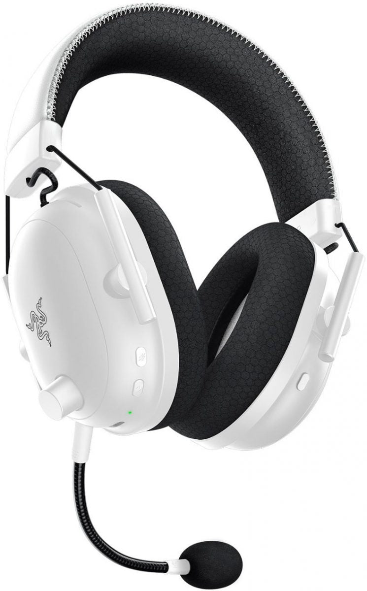 Razer BLACKSHARK V2 PRO White - 2023 Ed. - Wireless - 70h Battery - 2.4GHz/BT - PC/PS5/Switch/Mobile