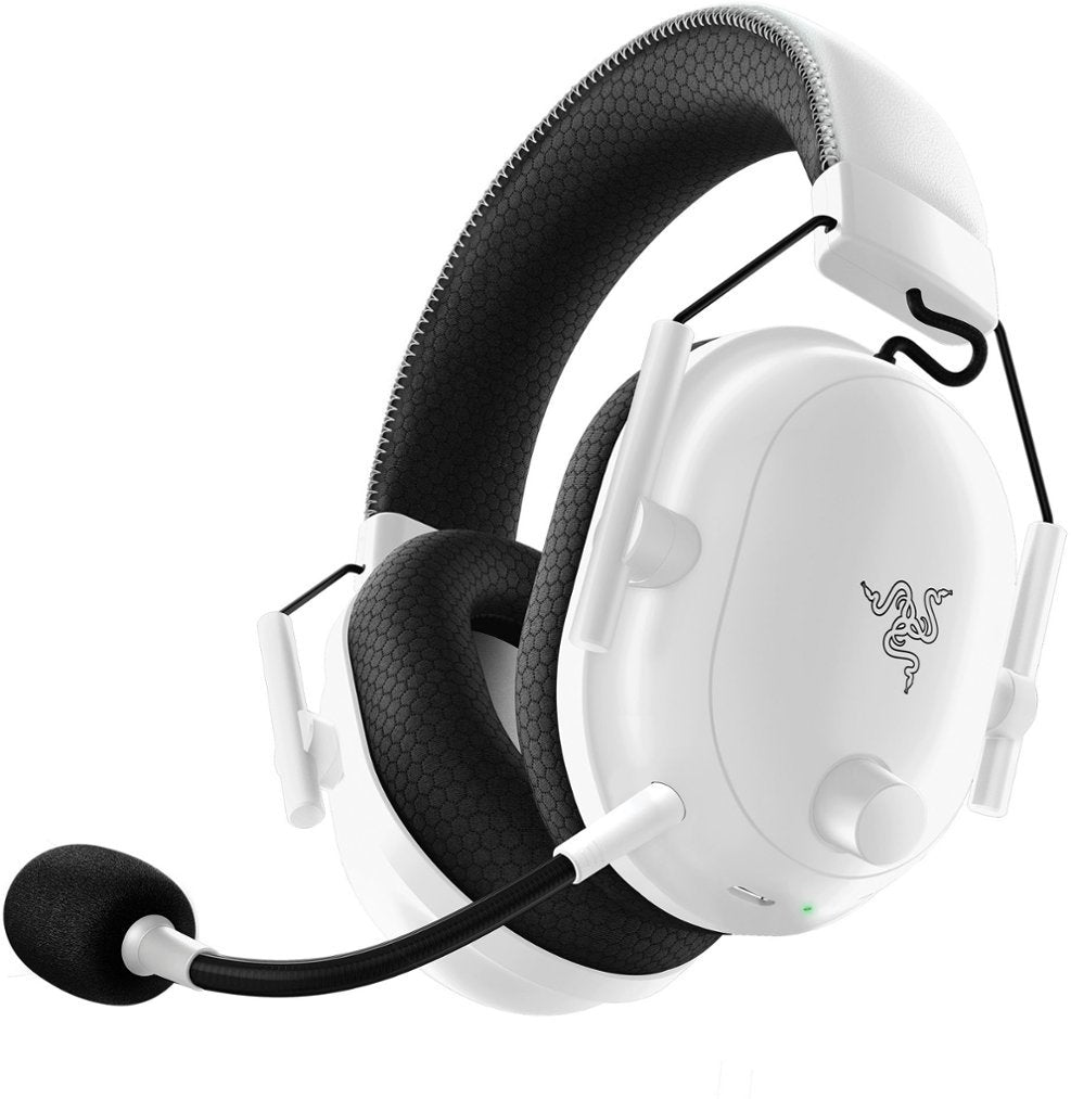 Razer BLACKSHARK V2 PRO White - 2023 Ed. - Wireless - 70h Battery - 2.4GHz/BT - PC/PS5/Switch/Mobile