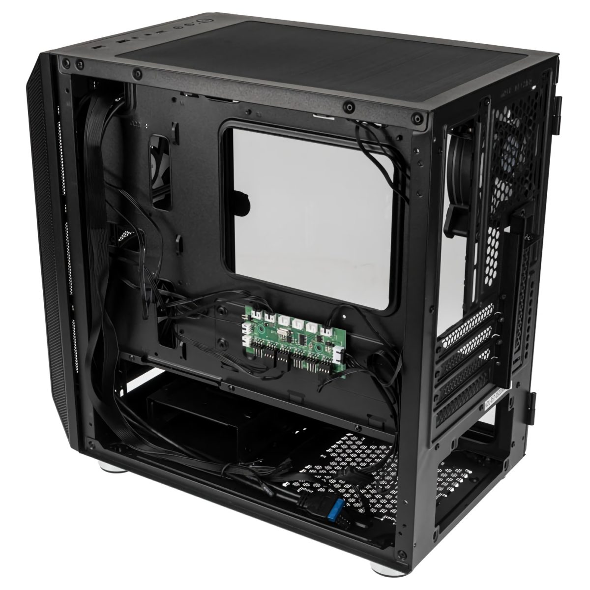 Kolink Citadel Mesh ARGB Micro-ATX Tower Tempered Glass PC Case (3 PWM fans)