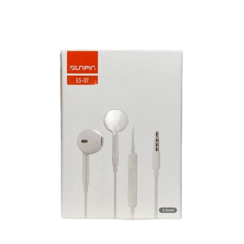 Ακουστικά Sunpin Earpods 3,5mm Jack Λευκό