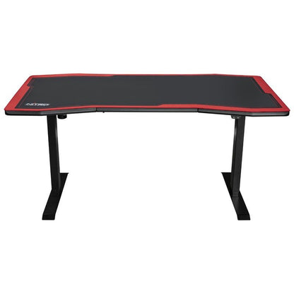 Nitro Concepts Gaming Desk D16E Carbon Red 1600x800 - electrically adjustable height