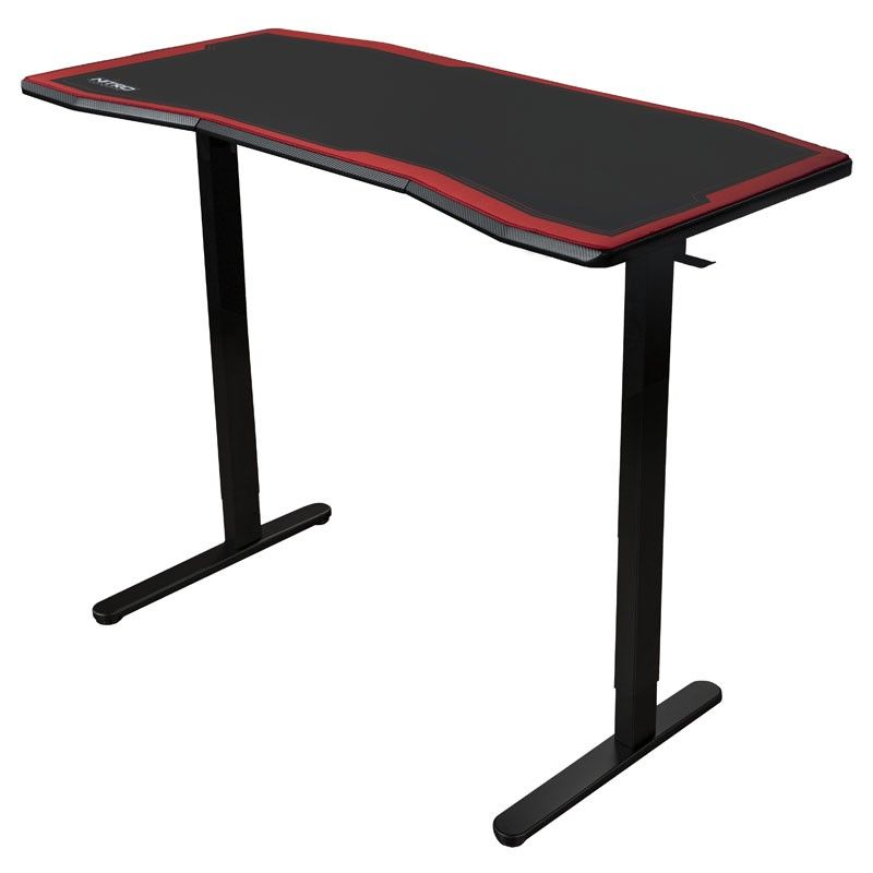 Nitro Concepts Gaming Desk D16M Carbon Red 1600x800