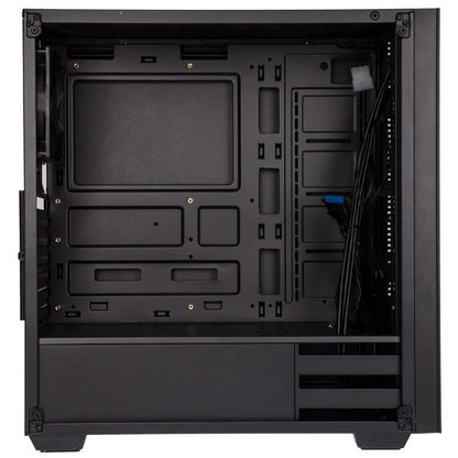 Kolink Stronghold Midi-Tower, Tempered Glass PC Case - black