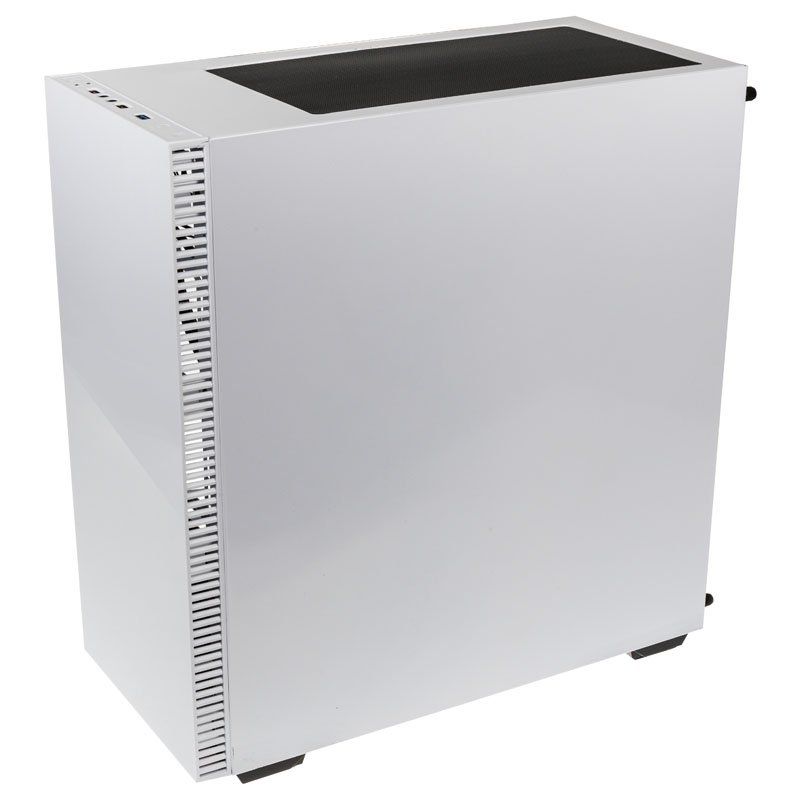 Kolink Stronghold Midi-Tower, Tempered Glass PC Case - white