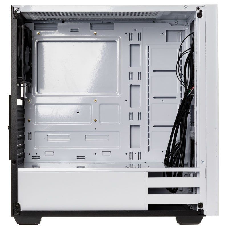 Kolink Stronghold Midi-Tower, Tempered Glass PC Case - white