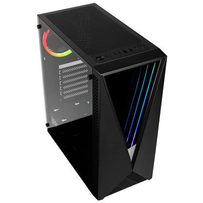 Kolink VOID RGB Midi-Tower - black - Tempered Glass Window