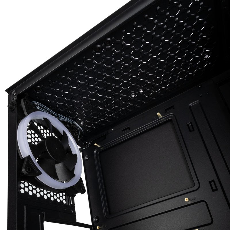 Kolink VOID RGB Midi-Tower - black - Tempered Glass Window