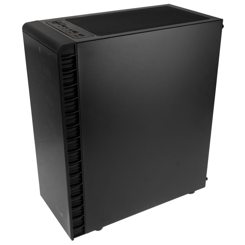 Kolink Observatory Lite RGB Midi-Tower - Tempered Glass - Black