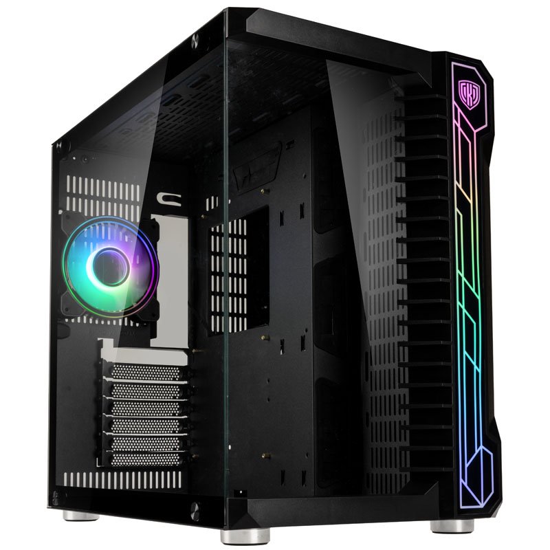 Kolink Unity Code X - Midi-Tower ARGB PC Case-Black Window