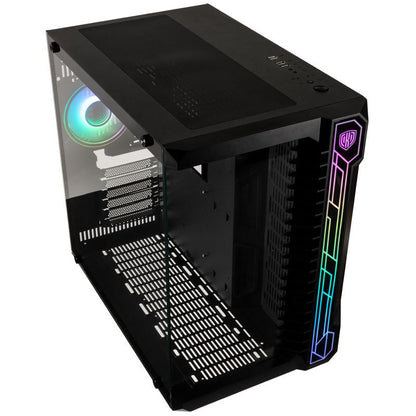 Kolink Unity Code X - Midi-Tower ARGB PC Case-Black Window