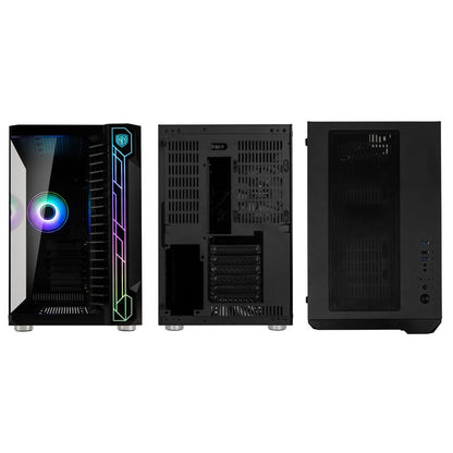 Kolink Unity Code X - Midi-Tower ARGB PC Case-Black Window