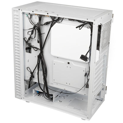 Kolink Observatory HF Glass ARGB Midi Tower Case - White (with 6 ARGB fans - 3x140mm & 3x120mm )