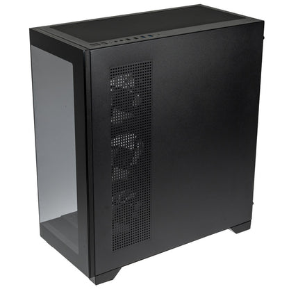 Kolink Unity Peak ARGB Midi Tower Showcase - Black ATX 400mm clearance with 4 ARGB Fans