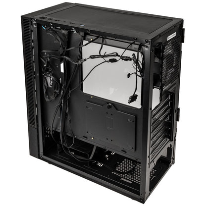 Kolink Observatory MX Glass ARGB Midi Tower Case - Black (with 5 ARGB fans - 2x140mm & 3x120mm)