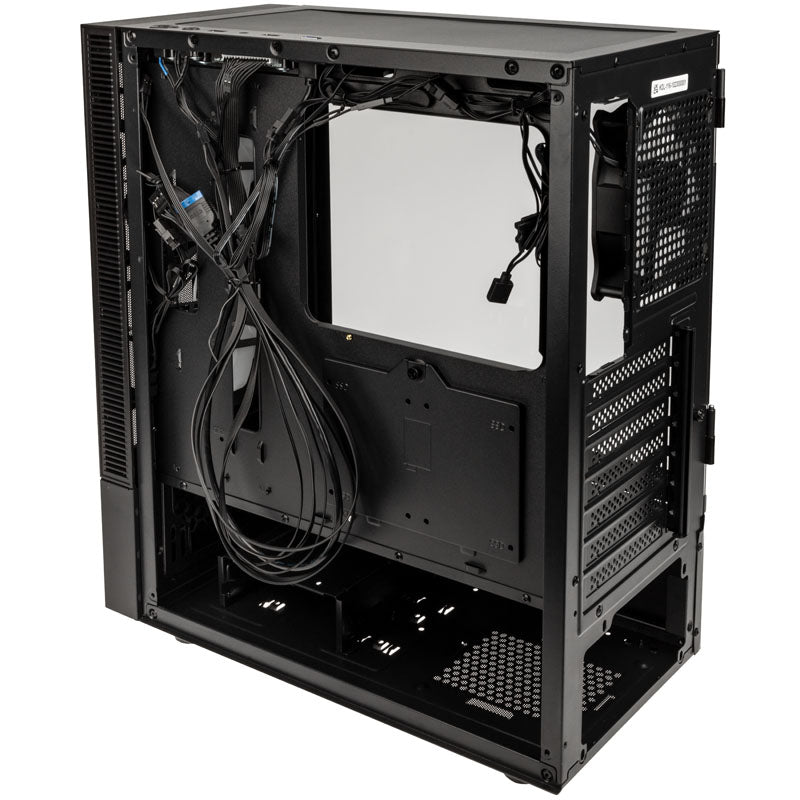 Kolink Observatory MX Mesh ARGB Midi Tower Case - Black (with 5 ARGB fans - 2x140mm & 3x120mm)