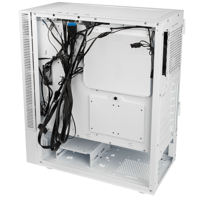 Kolink Observatory MX Mesh ARGB Midi Tower Case - White (with 5 ARGB fans - 2x140mm & 3x120mm)