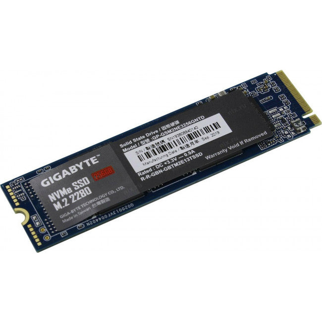 SSD Gigabyte 256Gb M.2 2280 NVMe PCI Express 3.0