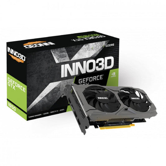 Inno 3D GeForce GTX 1650 4GB GDDR6 Twin X2 OC V3 Κάρτα Γραφικών