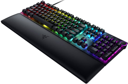 Razer Huntsman V2 – Rgb Optical Gaming Keyboard (Clicky Purple Switch) – Us Layout