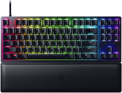 Razer HUNTSMAN V2 Tenkeyless - RGB Optical Gaming Keyboard (Linear Red Switch) - US Layout