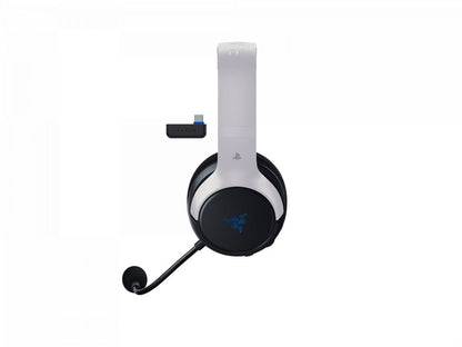 Razer Kaira Pro Hyperspeed PlayStation Ασύρματο Over Ear Gaming Headset με σύνδεση Bluetooth / USB Black/White for PS4 / PC / PS5